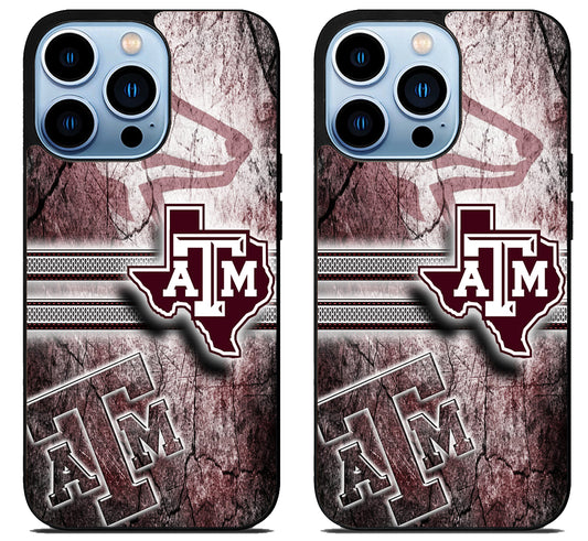 Texas A&M Aggies Stylish iPhone 15 Pro | iPhone 15 Pro Max Case