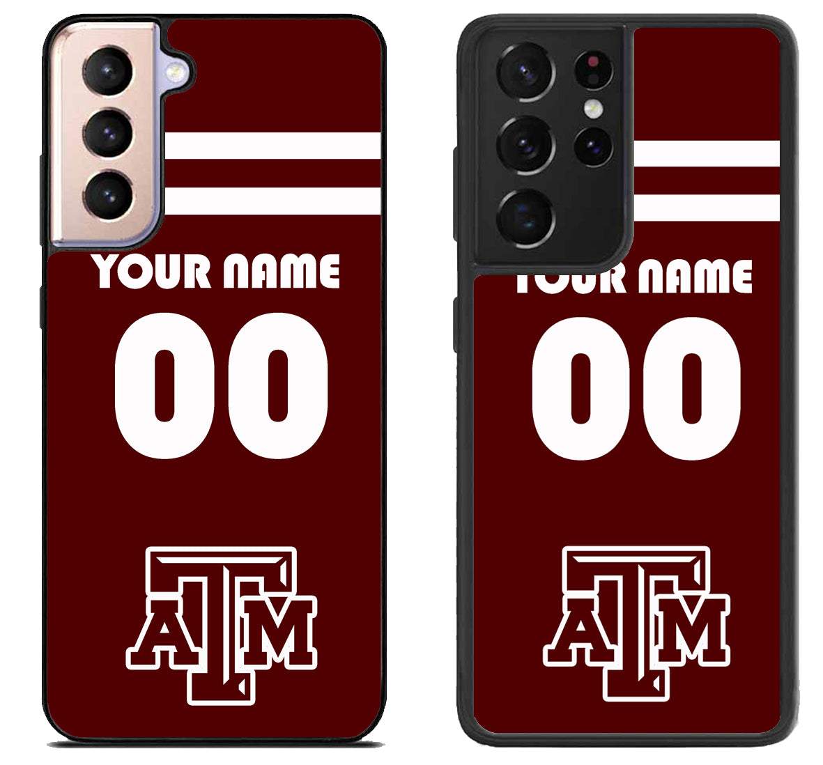 Custom Personalized Texas A&M Aggies Samsung Galaxy S21 | S21 FE | S21+ | S21 Ultra Case