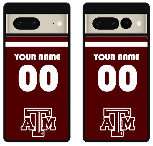 Custom Personalized Texas A&M Aggies Google Pixel 7 | 7 Pro Case