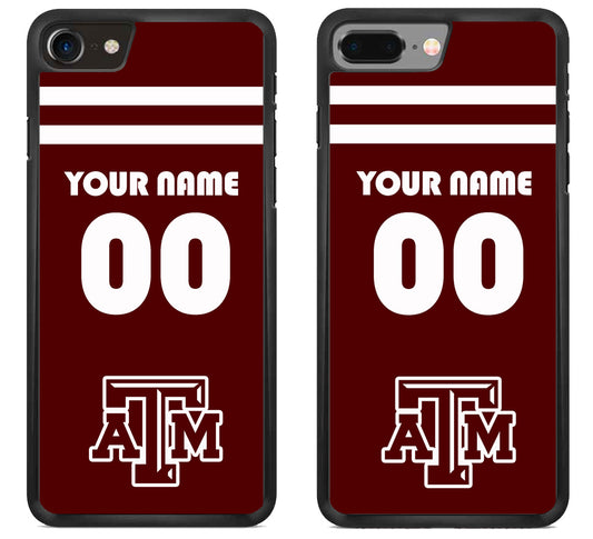 Custom Personalized Texas A&M Aggies iPhone 8 | 8 Plus Case