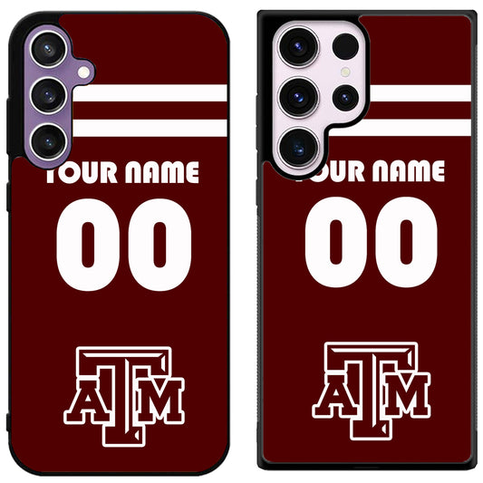 Custom Personalized Texas A&M Aggies Samsung Galaxy S24 | S24+ | S24 Ultra Case
