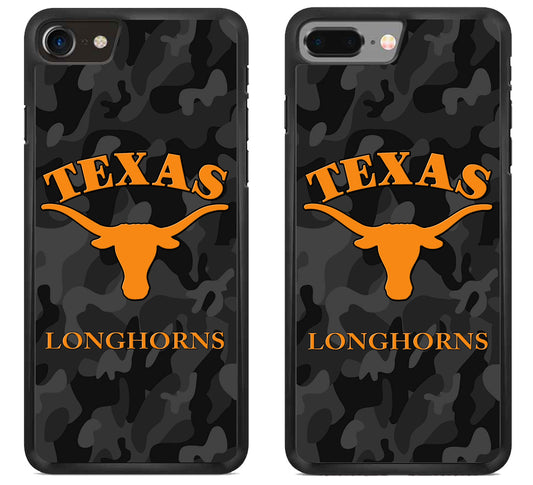 Texas Longhorns Black Camo iPhone 8 | 8 Plus Case