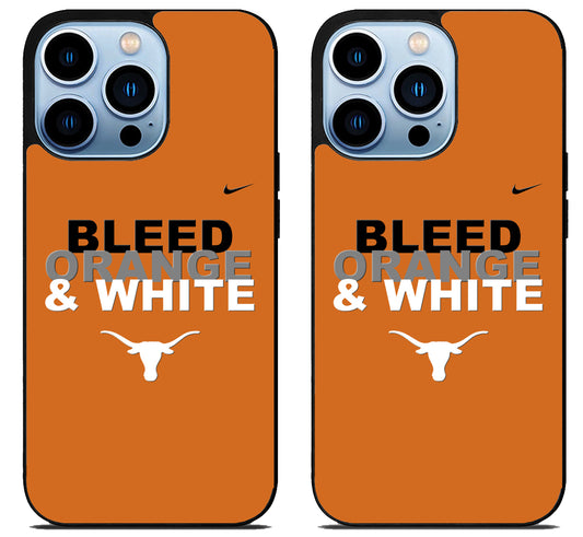 Texas Longhorns Bleed iPhone 15 Pro | iPhone 15 Pro Max Case