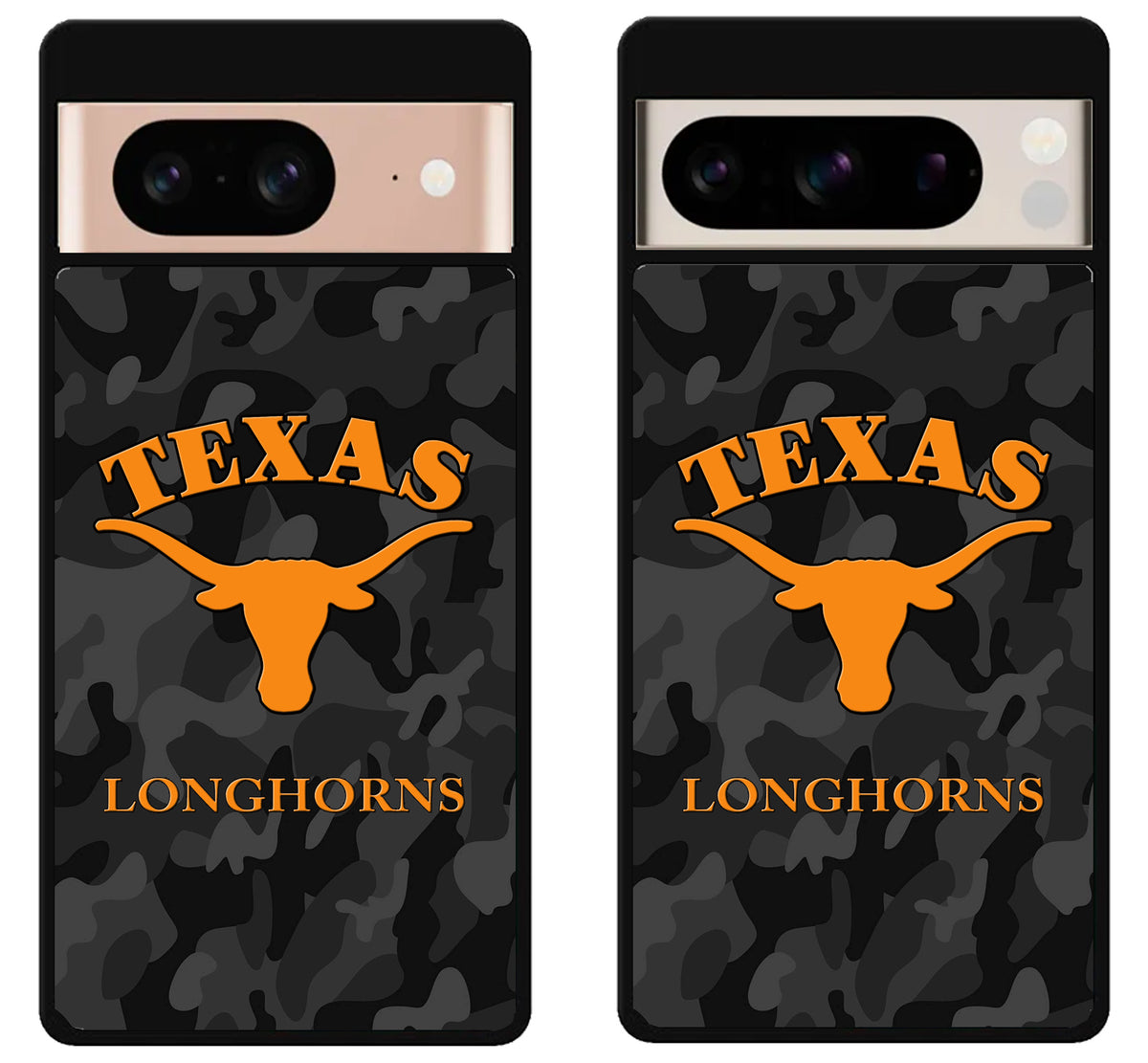Texas Longhorns Camo Google Pixel 8 | 8 Pro Case