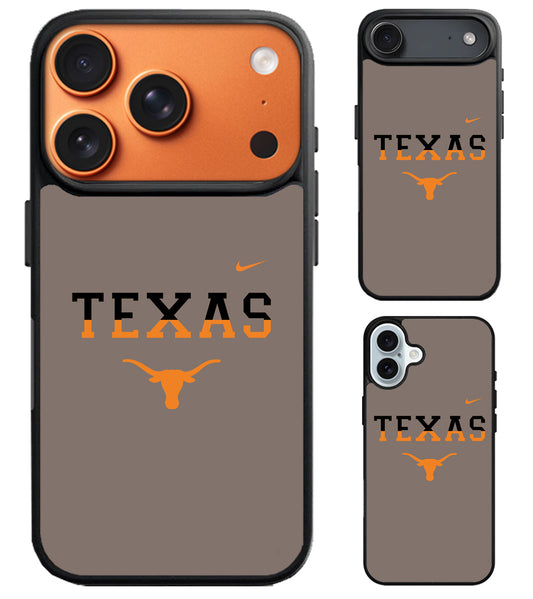 Texas Longhorns Logo Cover iPhone Air | iPhone 17 | 17 Pro | 17 Pro Max Case