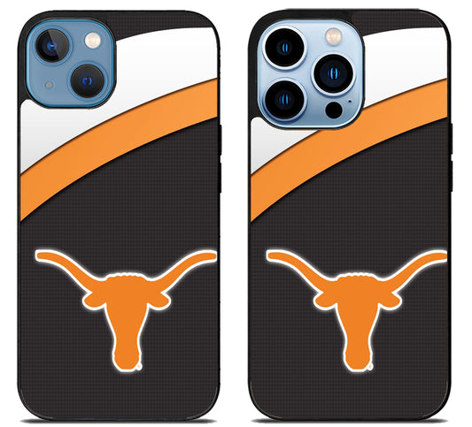 Texas Longhorns Stripe Cover iPhone 13 | 13 Mini | 13 Pro | 13 Pro Max Case