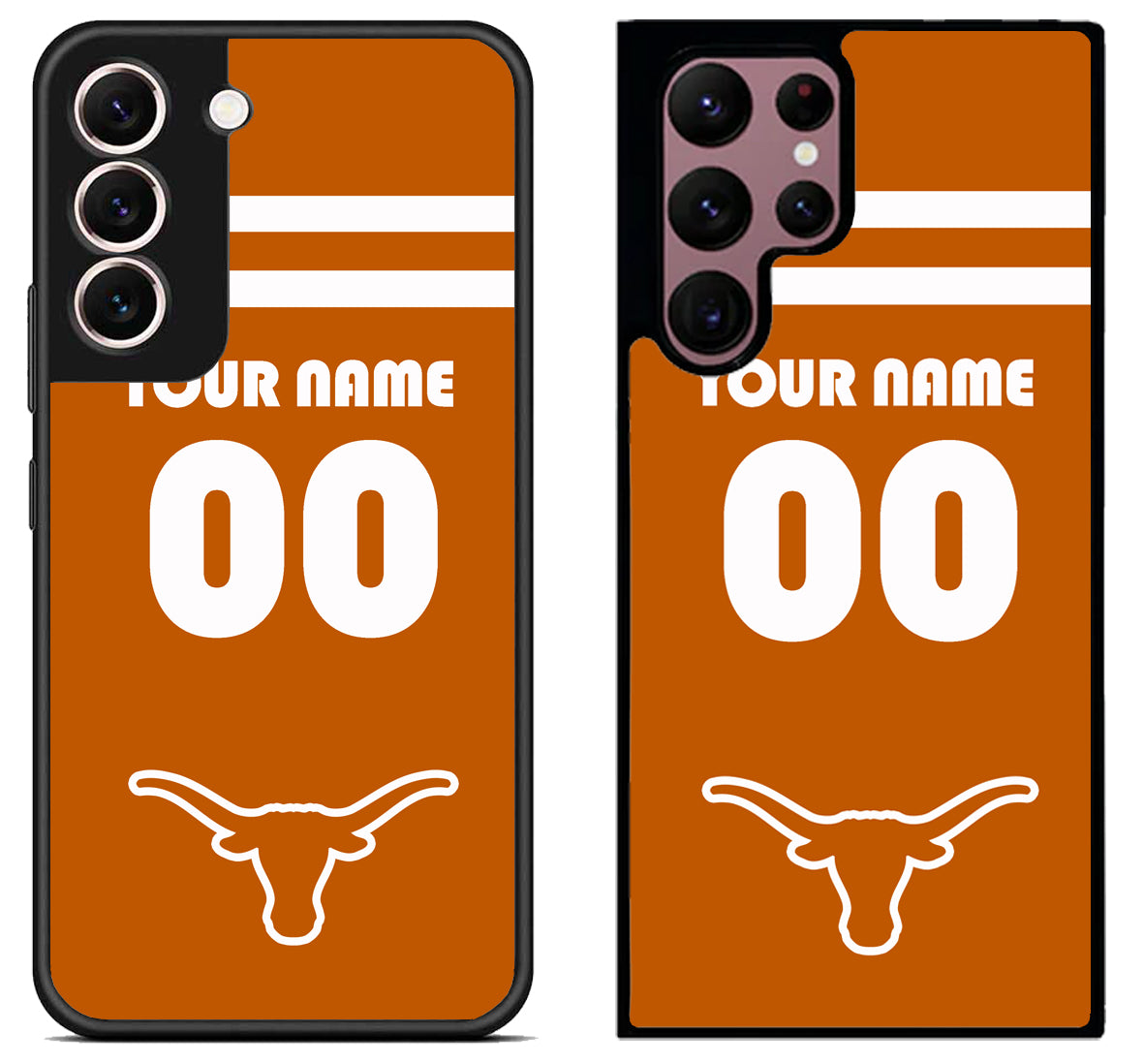 Custom Personalized Texas Longhorns Samsung Galaxy S22 | S22+ | S22 Ultra Case