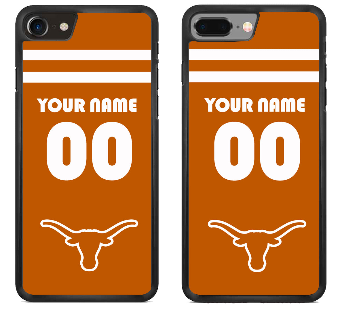 Custom Personalized Texas Longhorns iPhone 8 | 8 Plus Case