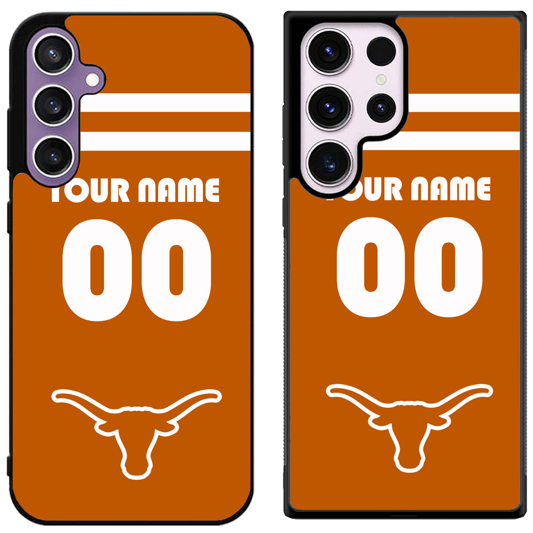 Custom Personalized Texas Longhorns Samsung Galaxy S24 | S24+ | S24 Ultra Case