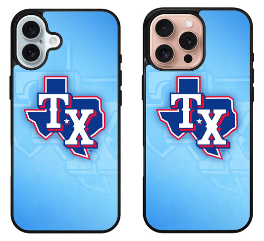 Texas Rangers Background iPhone 16 | 16 Plus | 16 Pro | 16 Pro Max Case