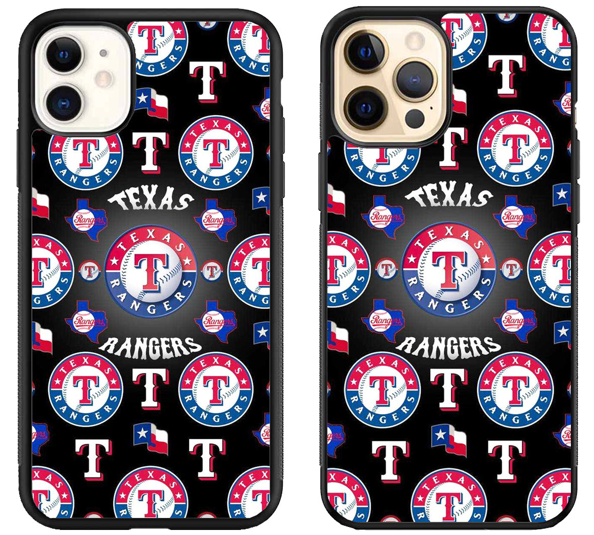 Texas Rangers Collage iPhone 12 | 12 Mini | 12 Pro | 12 Pro Max Case
