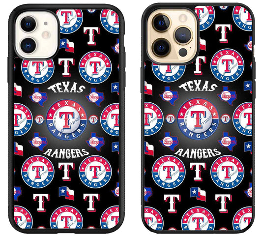 Texas Rangers Collage iPhone 12 | 12 Mini | 12 Pro | 12 Pro Max Case