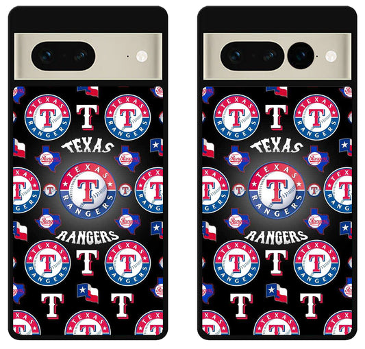 Texas Rangers Collage Google Pixel 7 | 7 Pro Case