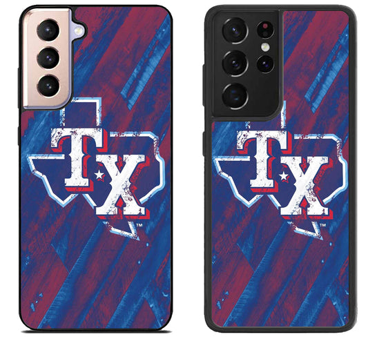 Texas Rangers Wallpaper Samsung Galaxy S21 | S21 FE | S21+ | S21 Ultra Case