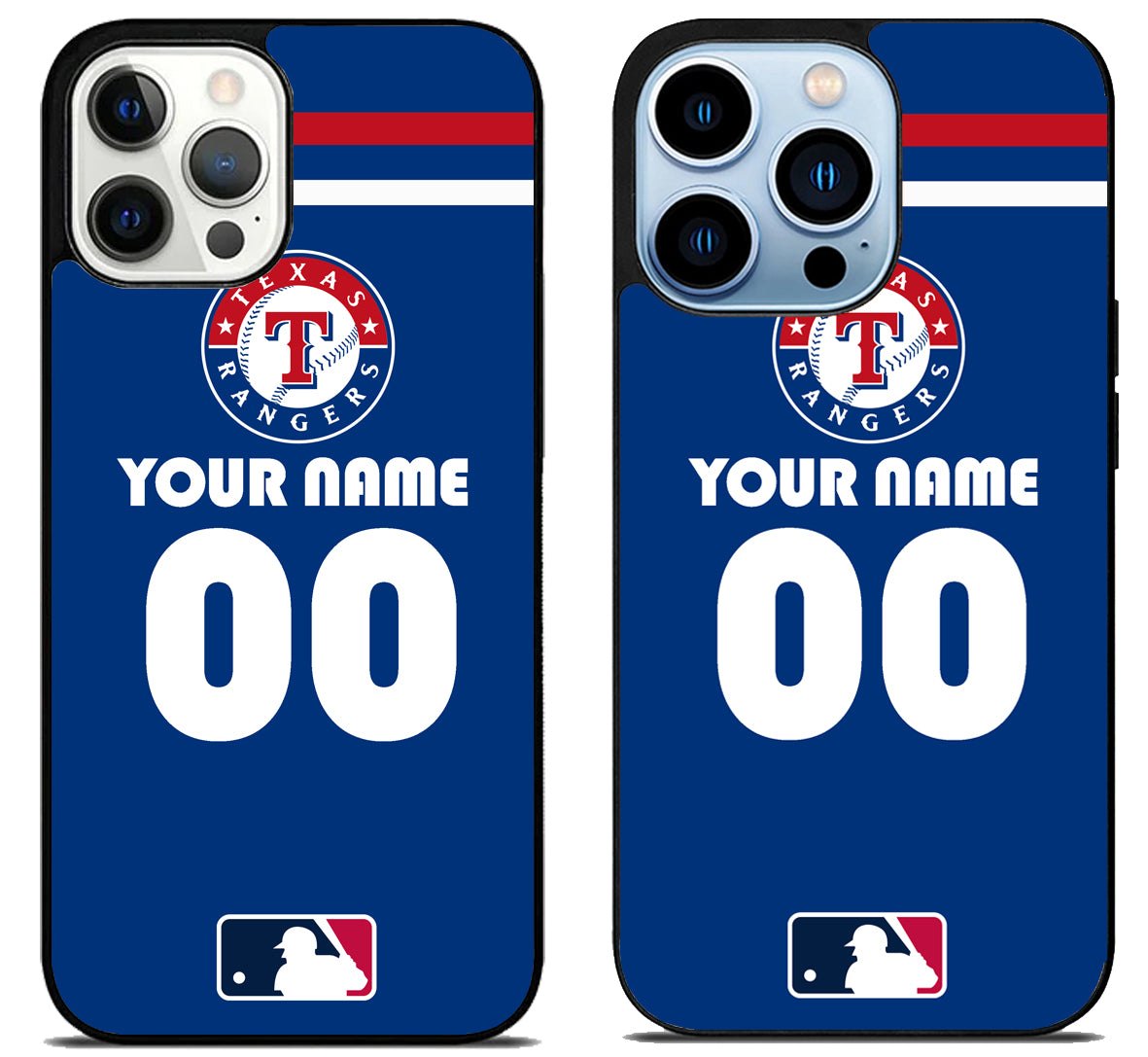 Custom Personalized Texas Rangers MLB iPhone 15 Pro | iPhone 15 Pro Max Case