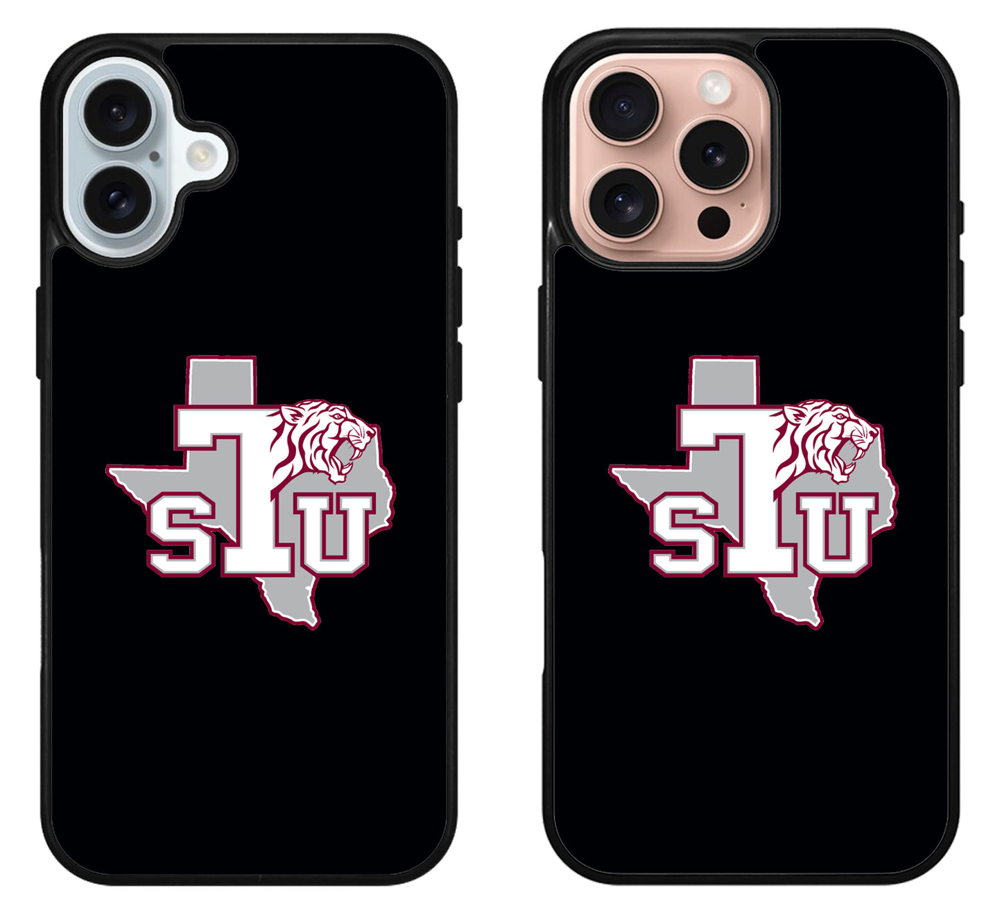 Texas Southern Tigers Logo iPhone 16 | 16 Plus | 16 Pro | 16 Pro Max Case