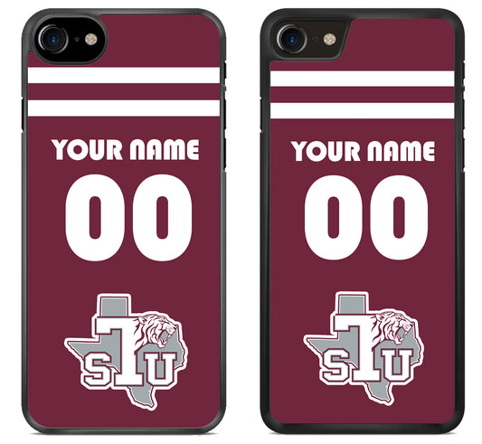 Custom Personalized Texas Southern Tigers iPhone SE 2020 | iPhone SE 2022 Case