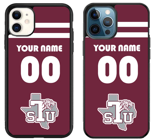Custom Personalized Texas Southern Tigers iPhone 11 | 11 Pro | 11 Pro Max Case