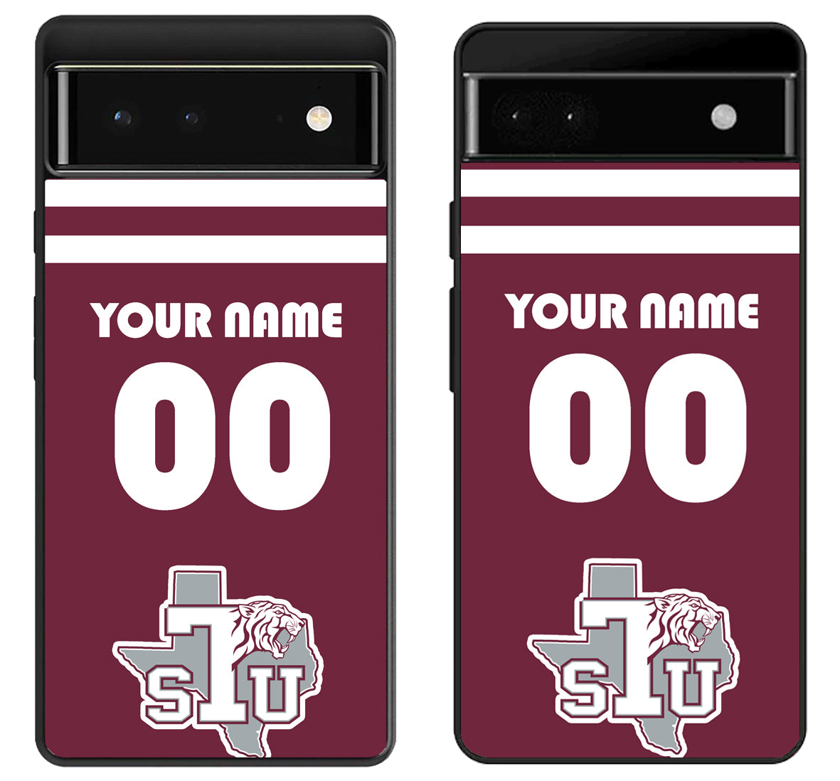 Custom Personalized Texas Southern Tigers Google Pixel 6 | 6A | 6 Pro Case