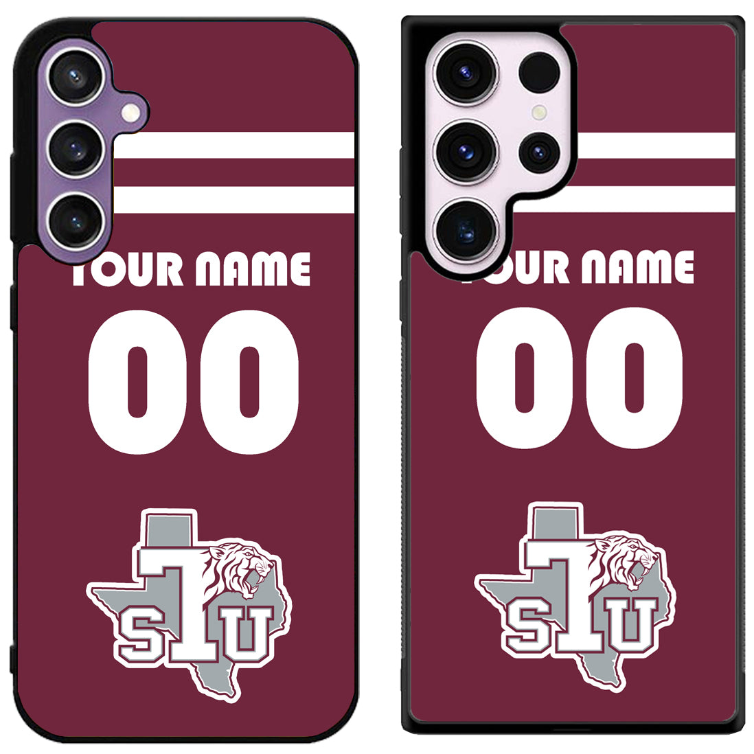 Custom Personalized Texas Southern Tigers Samsung Galaxy S24 | S24+ | S24 Ultra Case