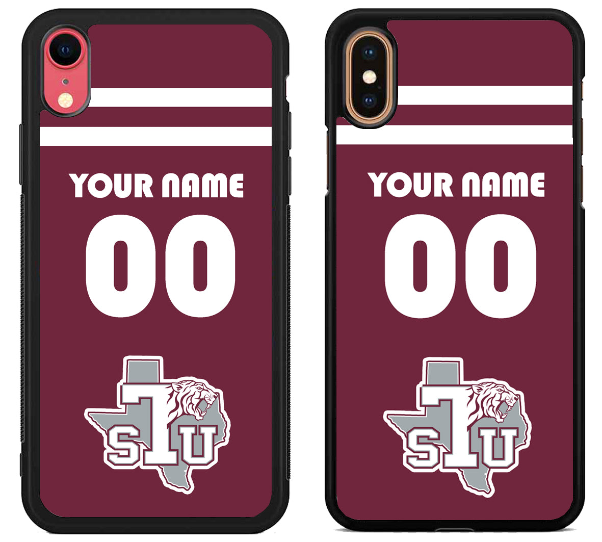 Custom Personalized Texas Southern Tigers iPhone X | Xs | Xr | Xs Max Case