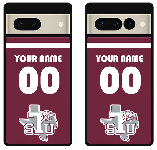 Custom Personalized Texas Southern Tigers Google Pixel 7 | 7 Pro Case