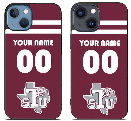 Custom Personalized Texas Southern Tigers iPhone 15 | iPhone 15 Plus Case