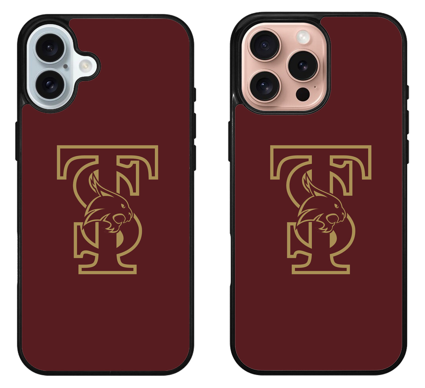 Texas Southern Tigers Logo iPhone 16 | 16 Plus | 16 Pro | 16 Pro Max Case