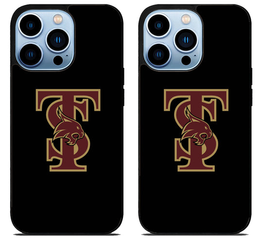 Texas State Bobcats Logo iPhone 15 Pro | iPhone 15 Pro Max Case