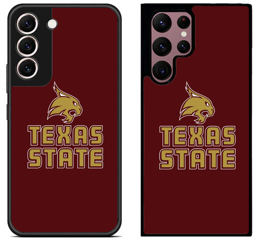 Texas State Bobcats University Samsung Galaxy S22 | S22+ | S22 Ultra Case