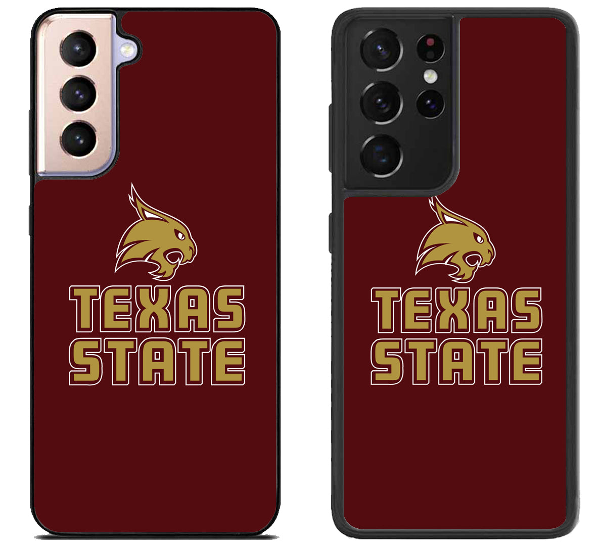 Texas State Bobcats University Samsung Galaxy S21 | S21 FE | S21+ | S21 Ultra Case