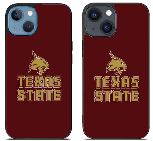 Texas State Bobcats University iPhone 15 | iPhone 15 Plus Case