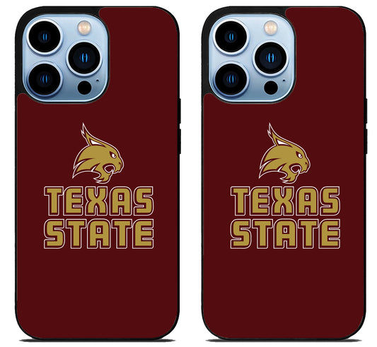 Texas State Bobcats University iPhone 15 Pro | iPhone 15 Pro Max Case
