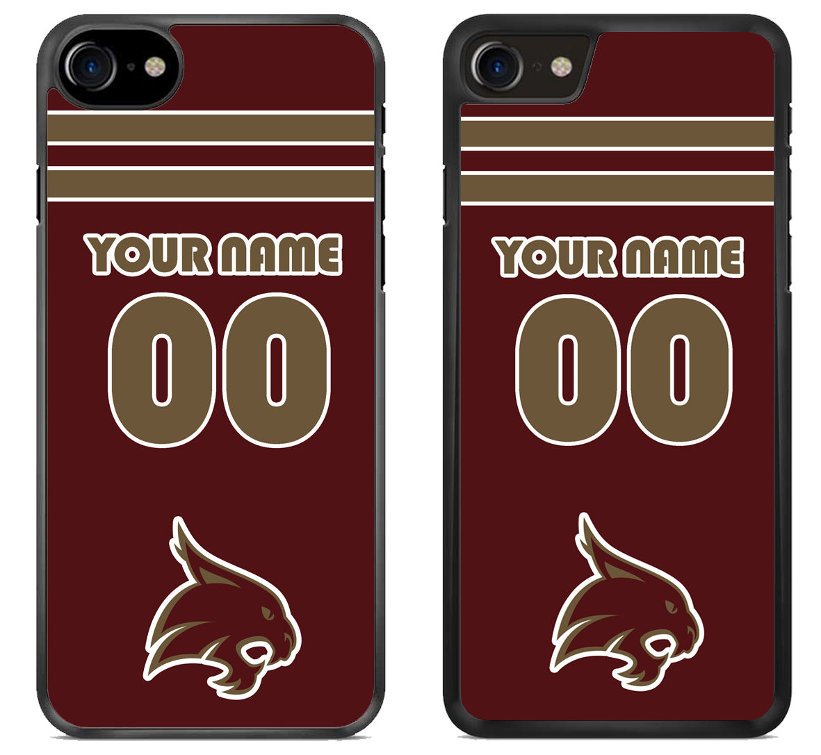 Custom Personalized Texas State Bobcats iPhone SE 2020 | iPhone SE 2022 Case