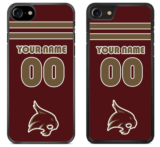 Custom Personalized Texas State Bobcats iPhone SE 2020 | iPhone SE 2022 Case