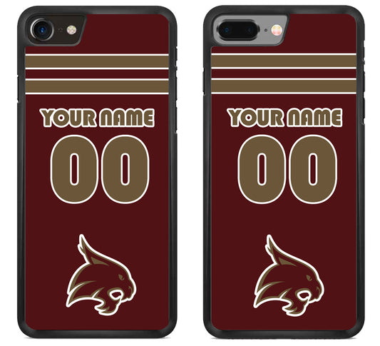 Custom Personalized Texas State Bobcats iPhone 8 | 8 Plus Case