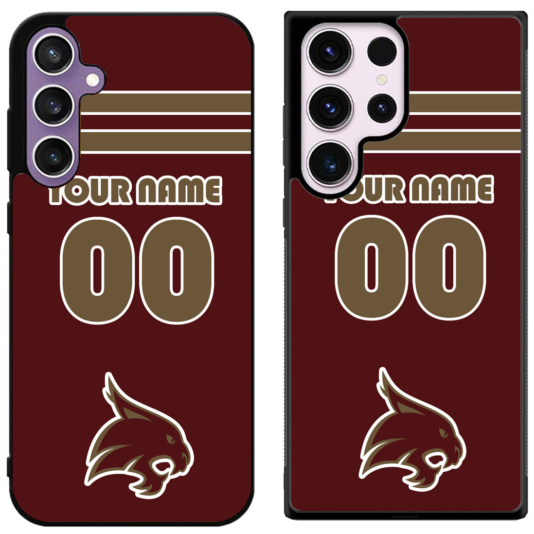 Custom Personalized Texas State Bobcats Samsung Galaxy S24 | S24+ | S24 Ultra Case