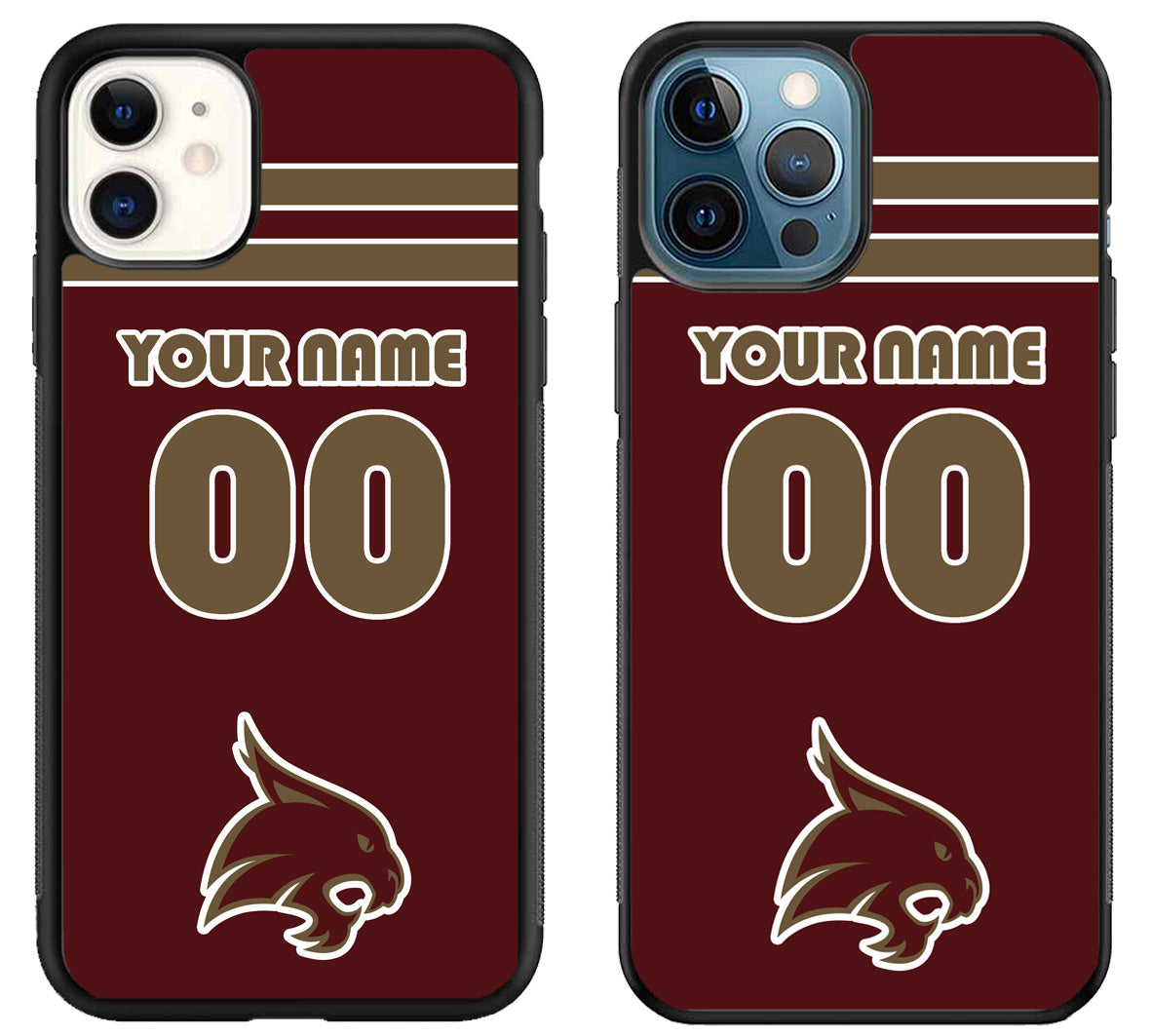 Custom Personalized Texas State Bobcats iPhone 11 | 11 Pro | 11 Pro Max Case