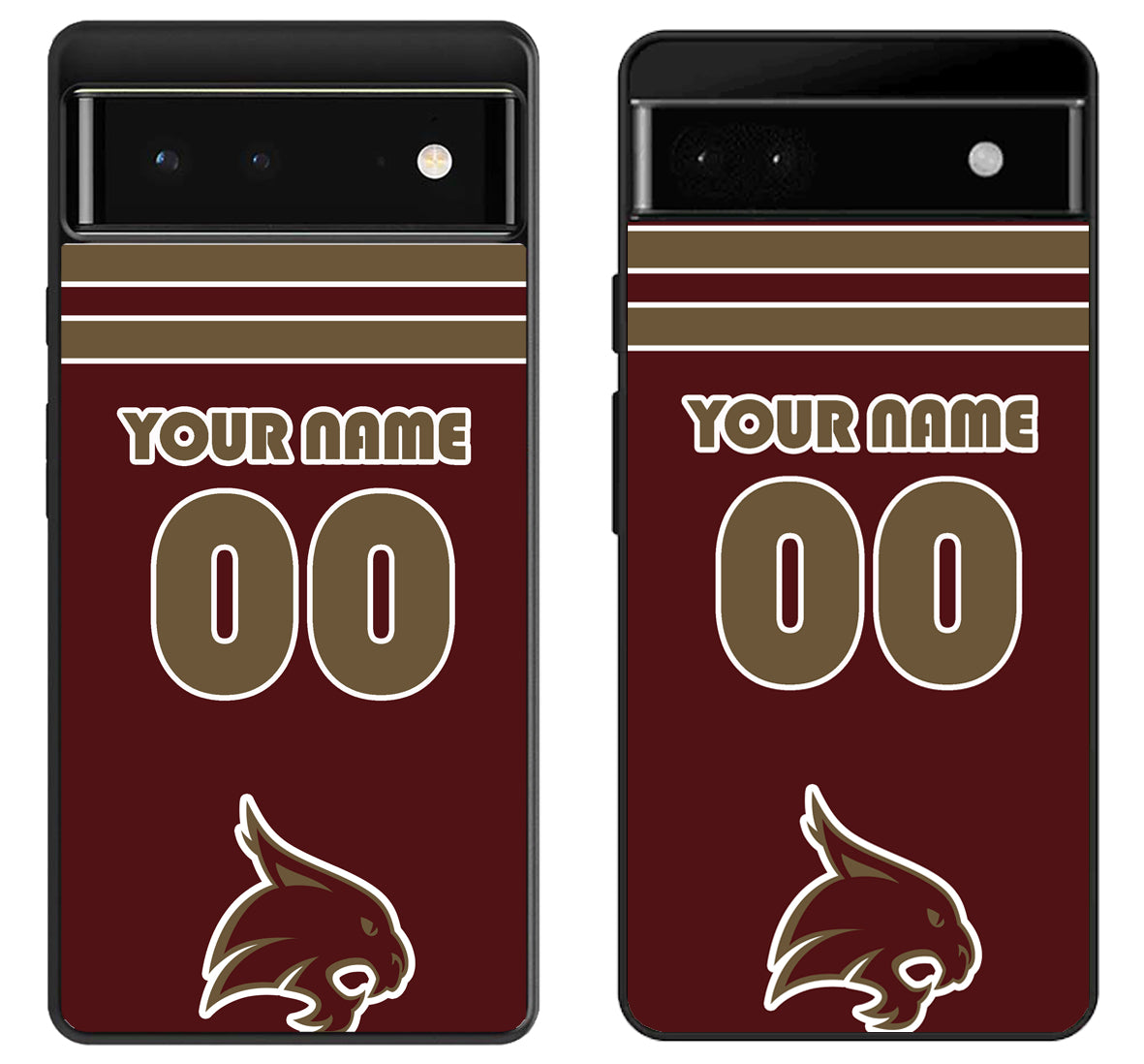 Custom Personalized Texas State Bobcats Google Pixel 6 | 6A | 6 Pro Case
