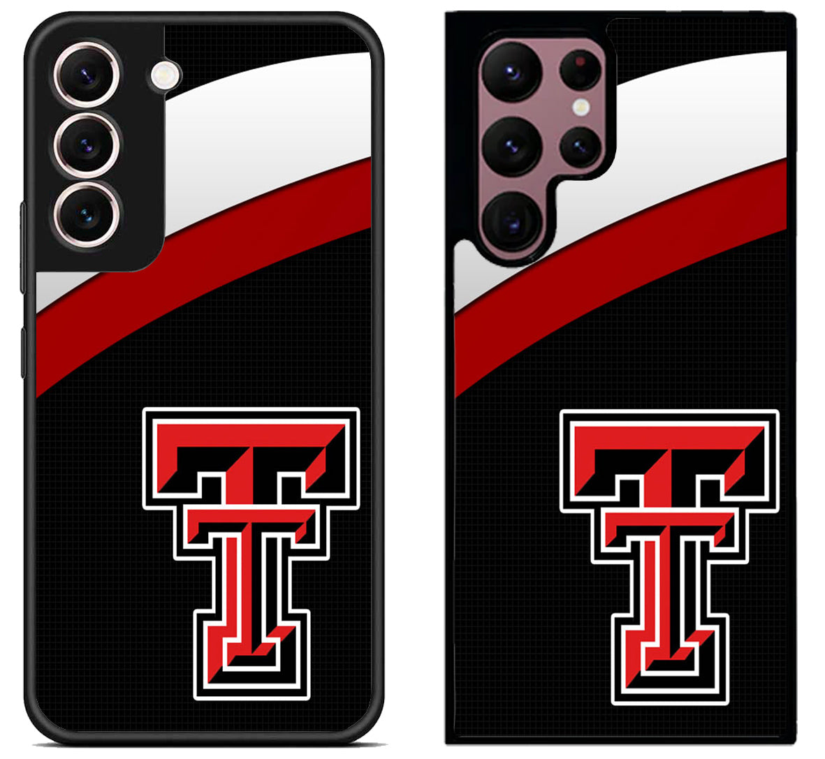 Texas Tech Red Raiders Stripe Samsung Galaxy S22 | S22+ | S22 Ultra Case