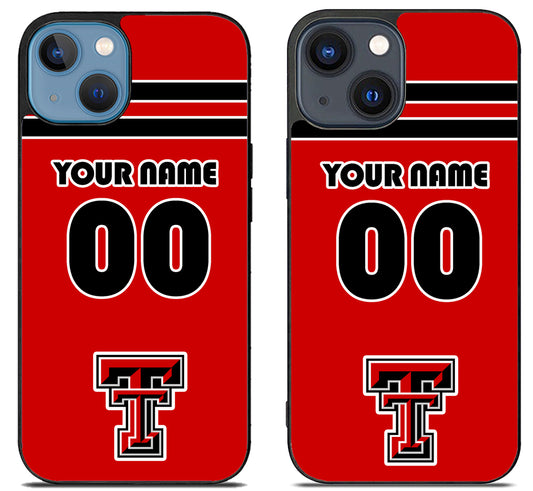 Custom Personalized Texas Tech Red Raiders iPhone 15 | iPhone 15 Plus Case