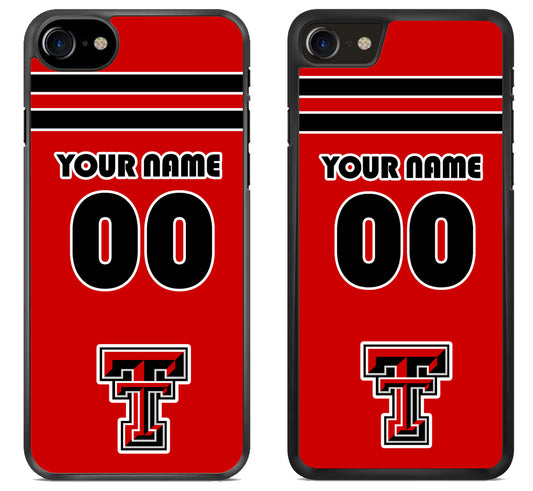 Custom Personalized Texas Tech Red Raiders iPhone SE 2020 | iPhone SE 2022 Case