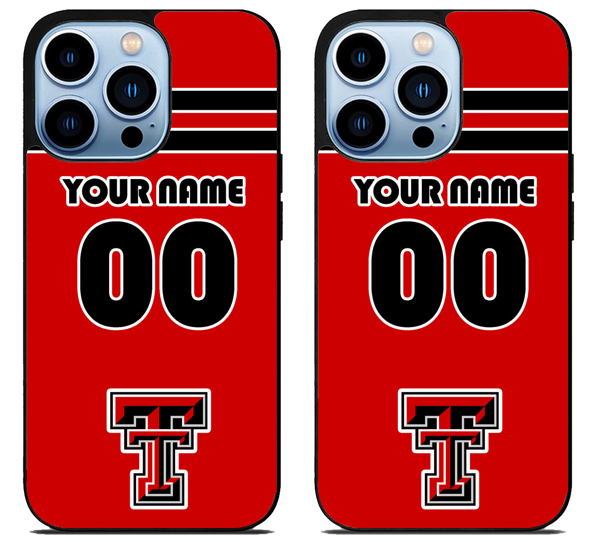 Custom Personalized Texas Tech Red Raiders iPhone 15 Pro | iPhone 15 Pro Max Case
