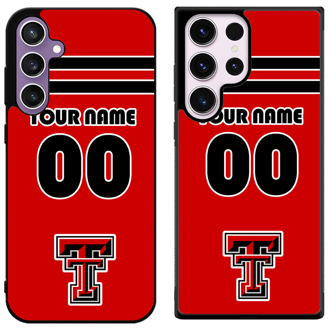 Custom Personalized Texas Tech Red Raiders Samsung Galaxy S24 | S24+ | S24 Ultra Case