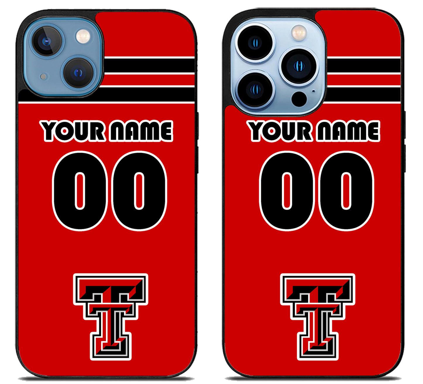 Custom Personalized Texas Tech Red Raiders iPhone 13 | 13 Mini | 13 Pro | 13 Pro Max Case