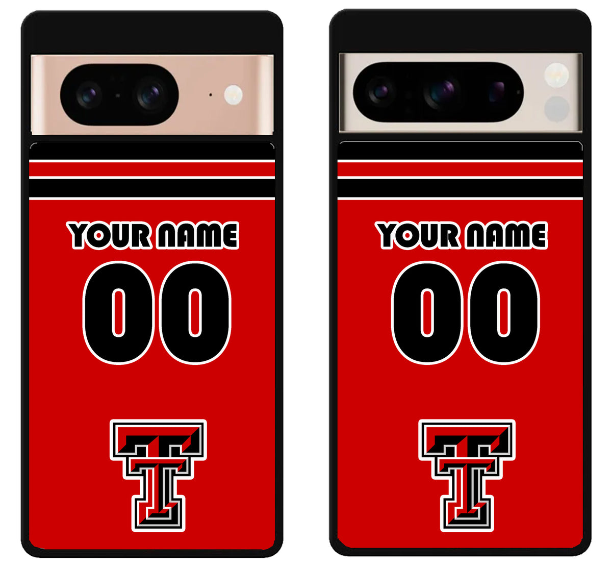 Custom Personalized Texas Tech Red Raiders Google Pixel 8 | 8 Pro Case