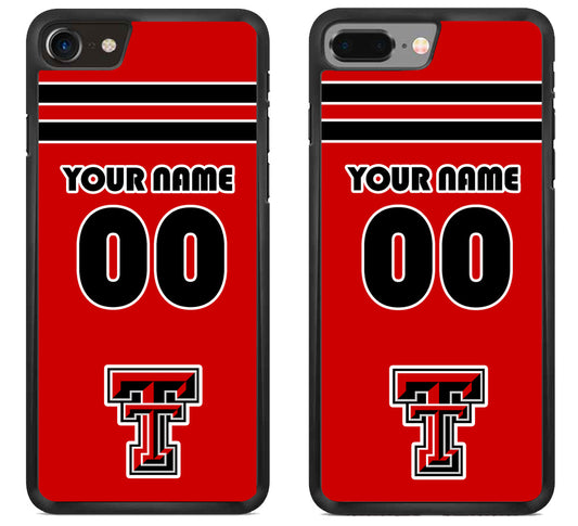 Custom Personalized Texas Tech Red Raiders iPhone 8 | 8 Plus Case