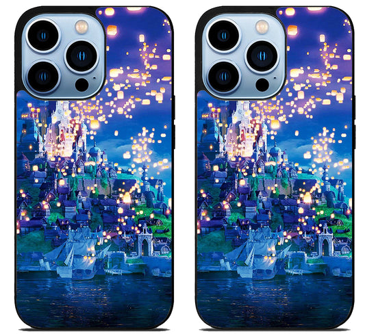 The Castle Disney in Tangled iPhone 15 Pro | iPhone 15 Pro Max Case