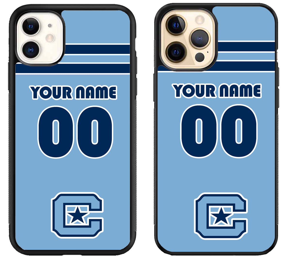Custom Personalized The Citadel Bulldogs iPhone 12 | 12 Mini | 12 Pro | 12 Pro Max Case