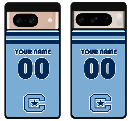 Custom Personalized The Citadel Bulldogs Google Pixel 8 | 8 Pro Case